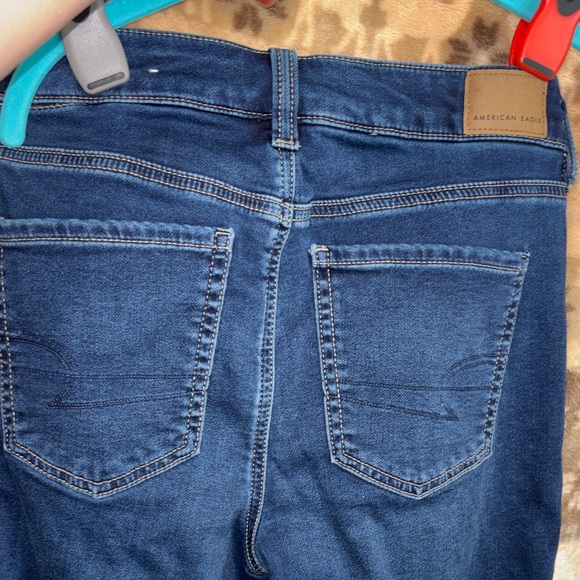 American Eagle Outfitters Dark Blue Skinny Jeans - Picture 5 of 5